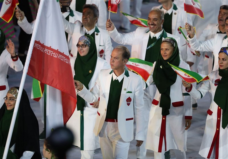 گزارش تصویری/ رژه ورزشکاران المپیکی ایران در قلب ریو