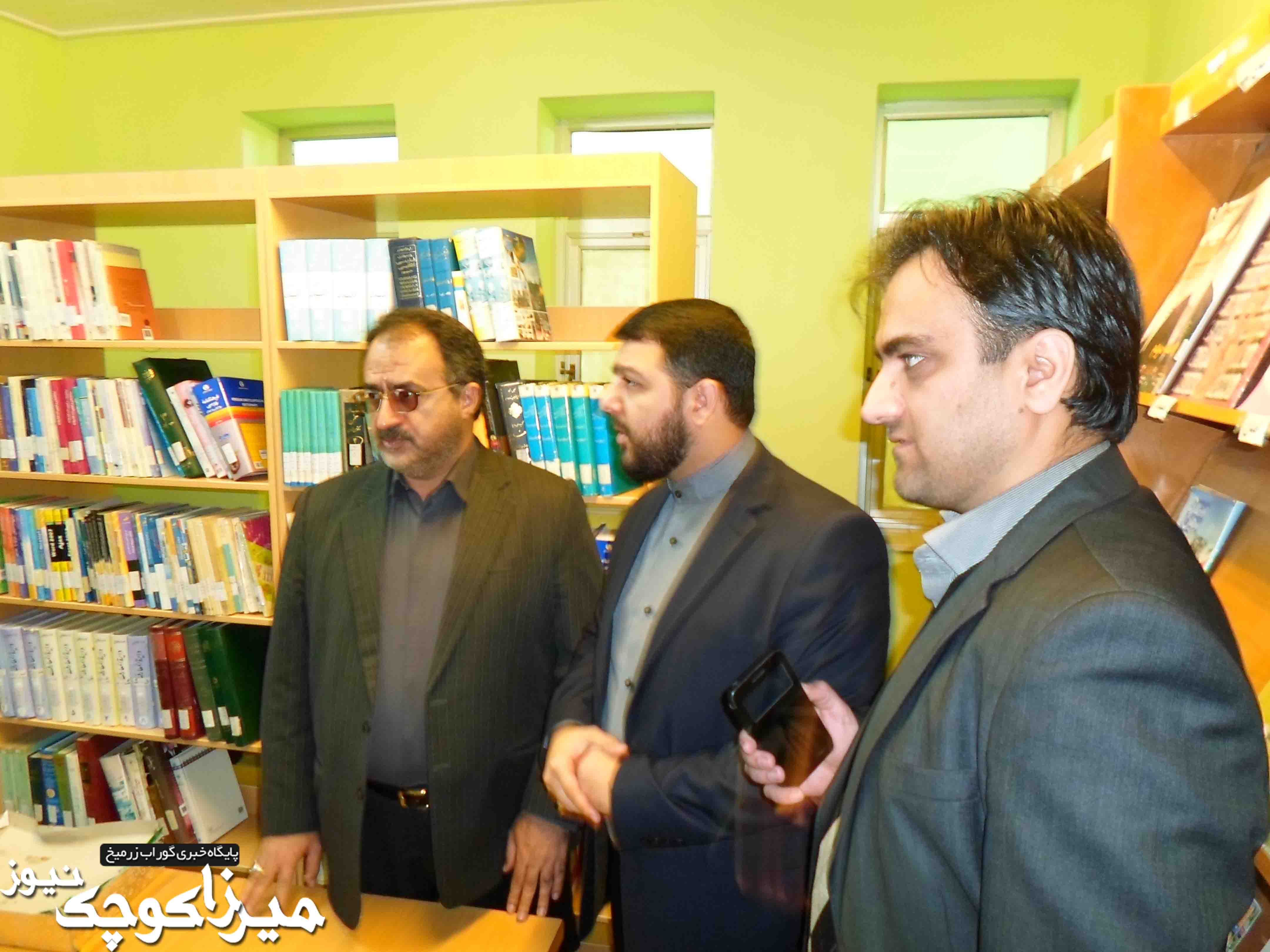 گزارش تصویری افتتاح بخش کودک کتابخانه گوراب زرمیخ
