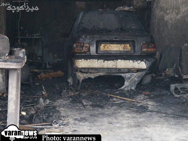 آتش سوزی در تولمات ۹ باب مغازه را از بین برد