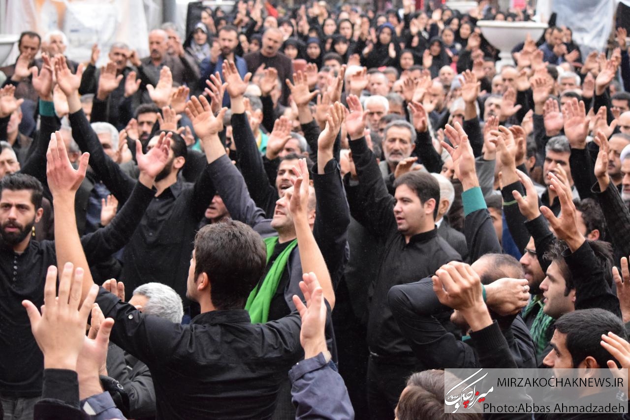 تجمع عزاداران اربعین حسینی در شهر گوراب زرمیخ برگزار شد