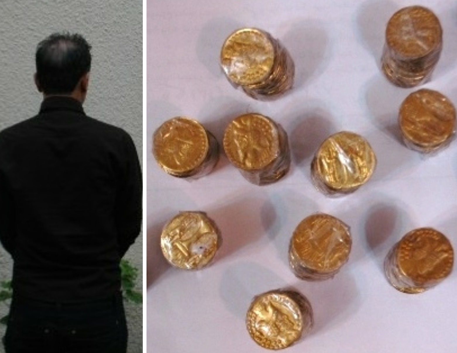کشف سکه‌های تقلبی در صومعه‌سرا